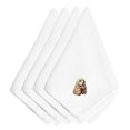 thumbnail image 1 of Cocker Spaniel Embroidered Napkins Set of 4, 1 of 1