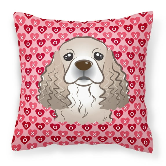 Cocker Spaniel Fabric Decorative Pillow