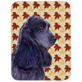 thumbnail image 1 of Cocker Spaniel Fall Leaves Portrait Glass Cutting Board- Large, 1 of 1