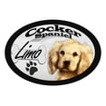 thumbnail image 1 of Cocker Spaniel Limo Oval Dog Magnet (v2) for Cars, Trucks and More, 1 of 1