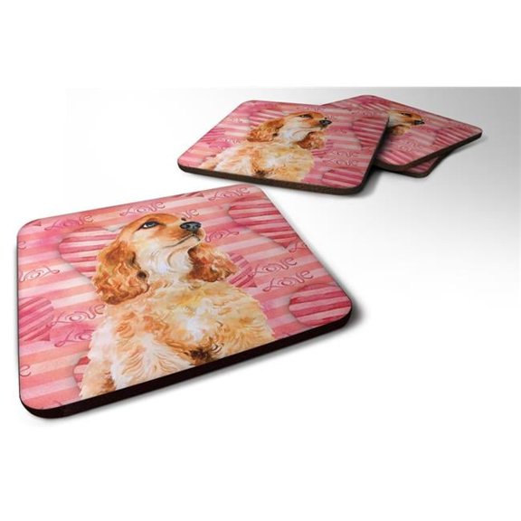Cocker Spaniel Love Foam Coaster