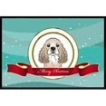 thumbnail image 1 of Cocker Spaniel Merry Christmas Door Mat, 1 of 4