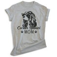 thumbnail image 1 of Cocker Spaniel Mom T-shirt, Unisex Women's Shirt, Cocker Spaniel Owner, Best Dog Mom Gift, Heather Gray, XX-Large, 1 of 6