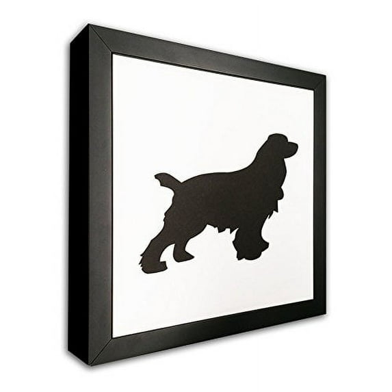 Cocker Spaniel Photo Mat With Frame - I Love My Dog Picture Frame - Dog Frame