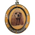 thumbnail image 1 of Cocker Spaniel Spinning Keychain, 1 of 1