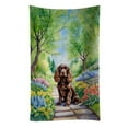 thumbnail image 1 of Cocker Spaniel Spring Path Kitchen Towel, 1 of 5