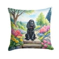 thumbnail image 1 of Cocker Spaniel Spring Path Throw Pillow 14 in x 14 in, 1 of 4