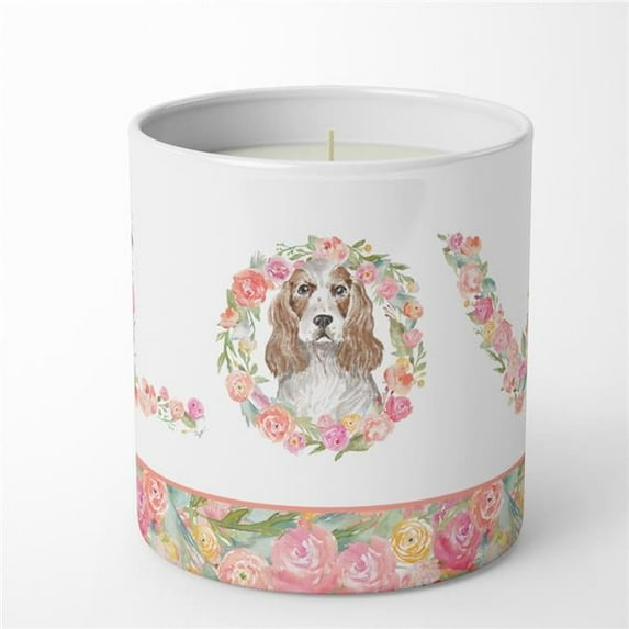 Cocker Spaniel Style 1 LOVE 10 oz Decorative Soy Candle