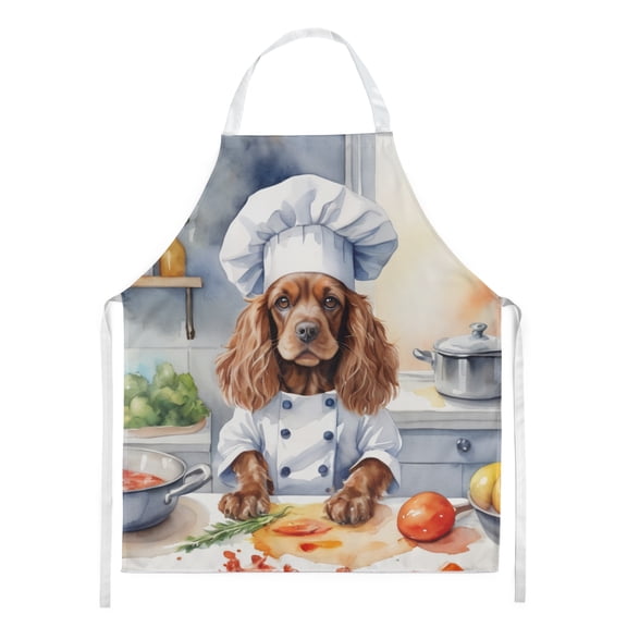 Cocker Spaniel The Chef Apron 27 in x 30 in