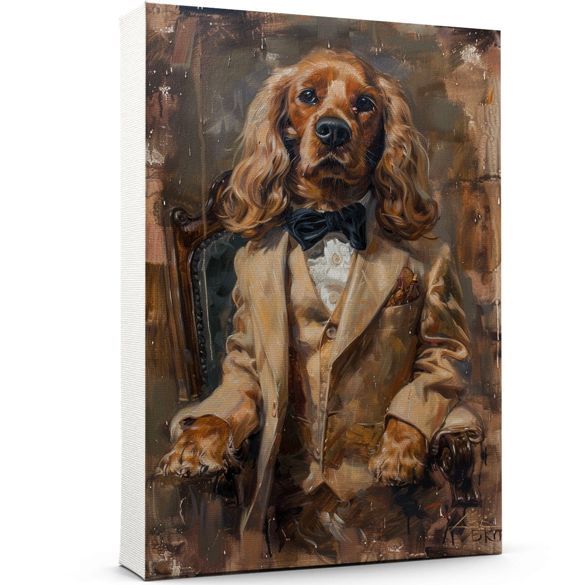 Cocker Spaniel Wall Art Abstract Dog Posters - Cocker Spaniel Dog ...