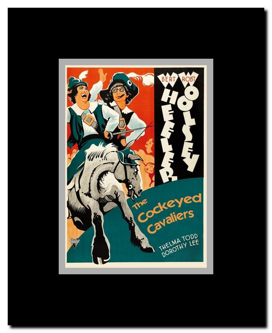 Cockeyed Cavaliers Framed Movie Poster