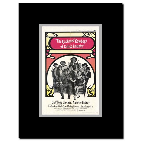 Cockeyed Cowboys of Calico County Framed Movie Poster