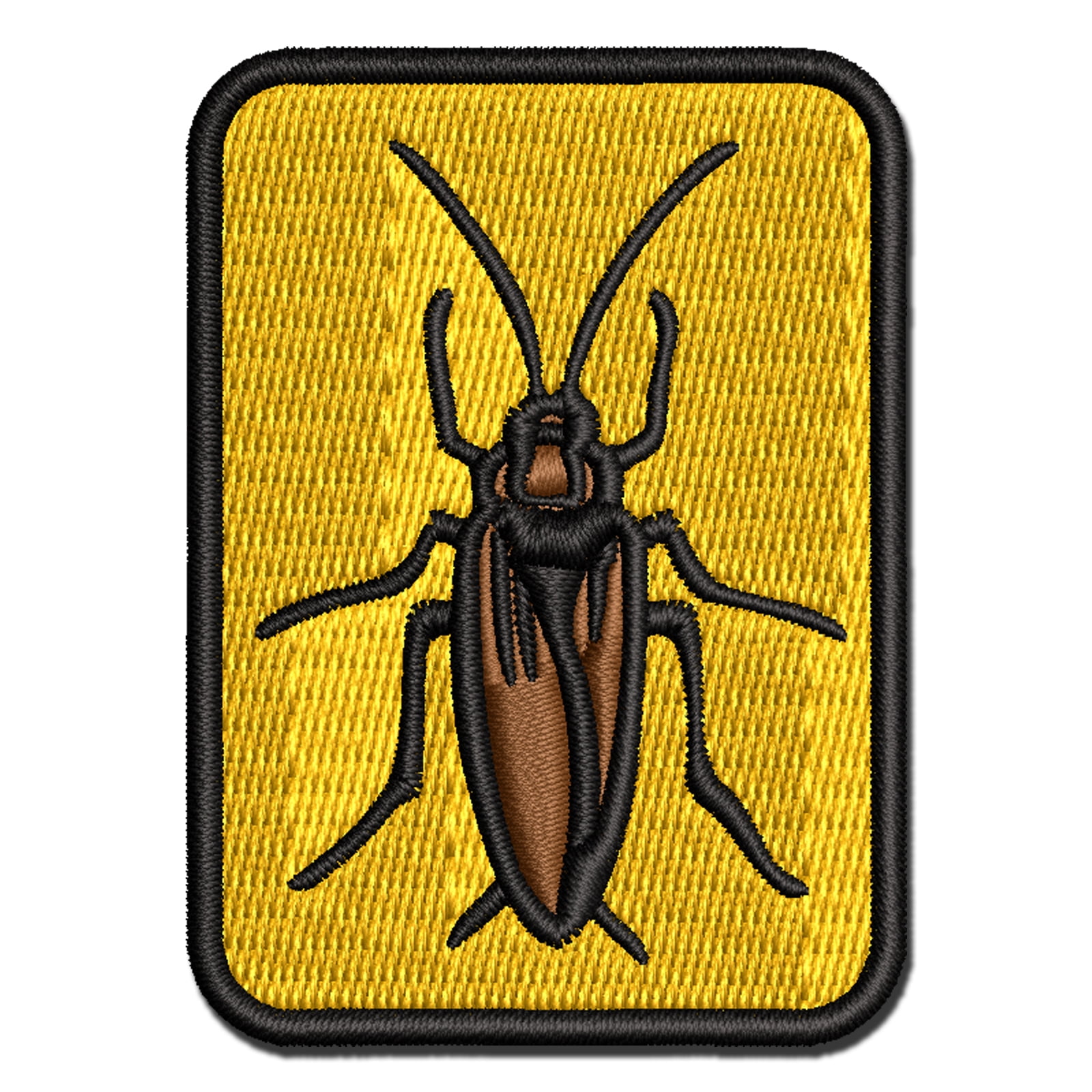Cockroach Bug Insect Vermin Applique Multi-Color Embroidered Hook ...