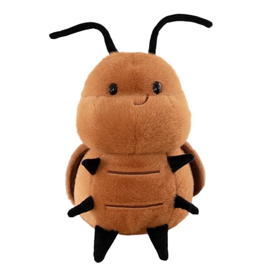 Cockroach Plush Toy, Cute Soft Stuffed Insect Toy, 1 Piece Novelty Plush, Funny Decor for Sofa Bedroom, Ideal Cuddle Gift for Kids Adults Plush Collectors