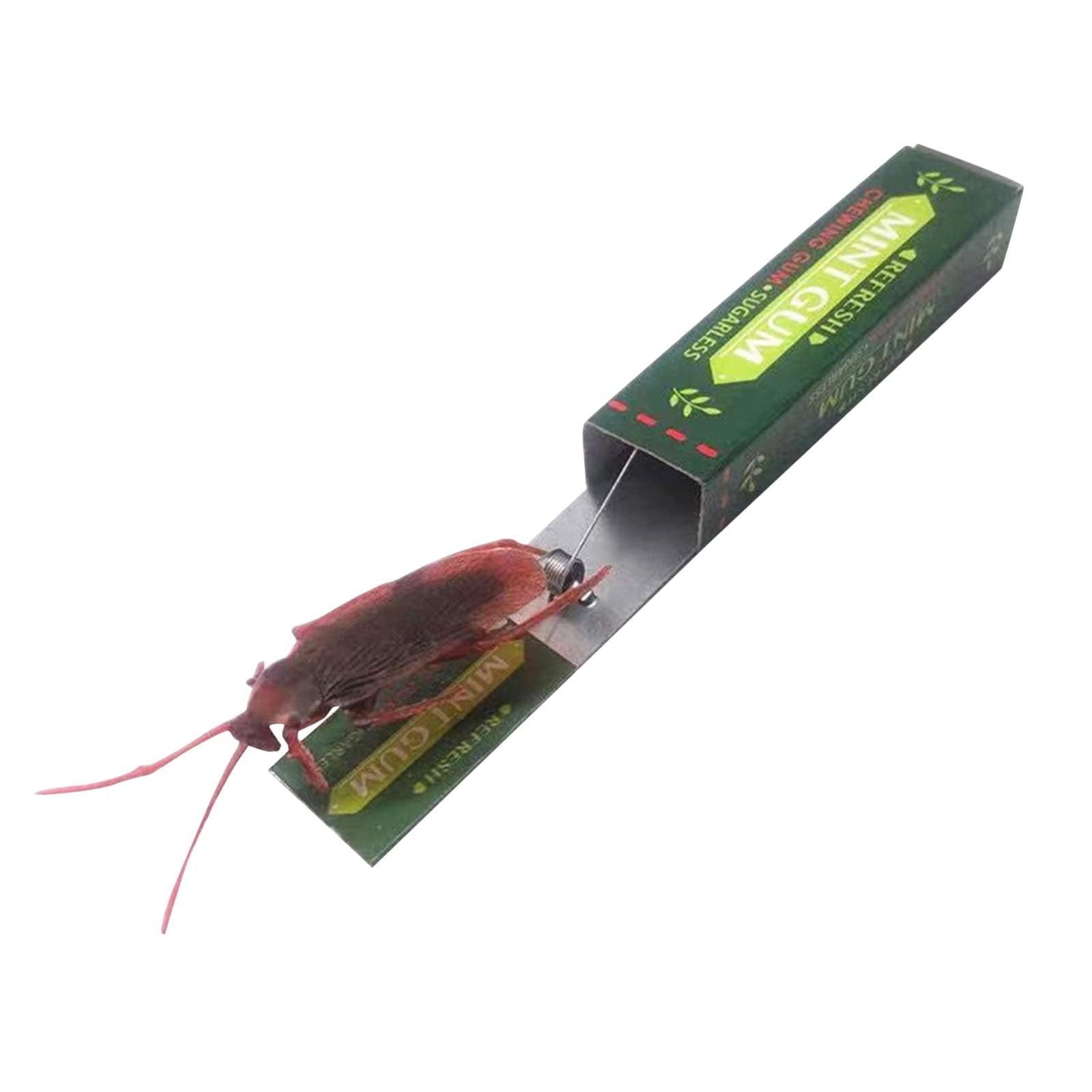 Cockroach Prank Chewing Gum Prank Cockroach Head Toy Gadgets Inserted ...