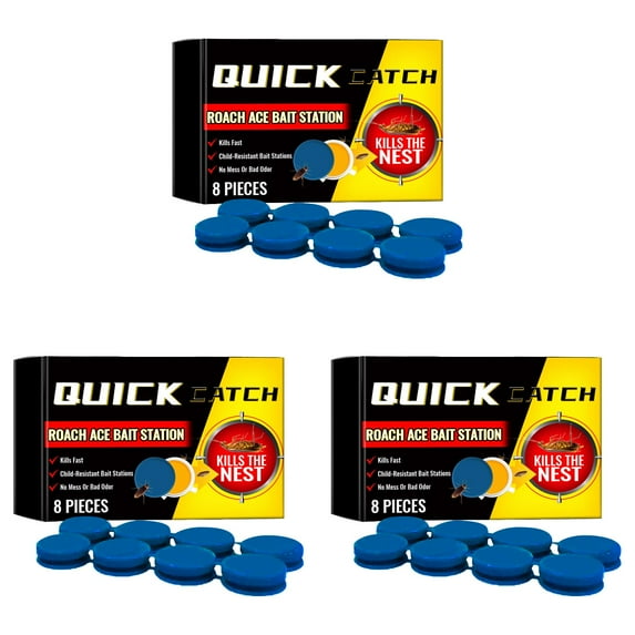 Cockroach Station Cockroach Kitchen Household Cockroach Extermination Home Decorations Ornaments Home Decor Home Supplies 3PCS