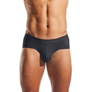 Cocksox Semi-Sheer Sports Brief - CX76LUX Nero, Small