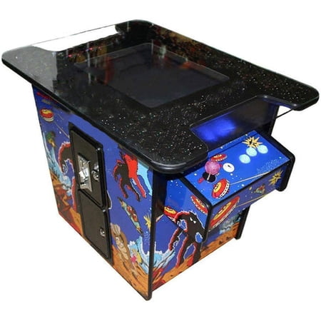 Cocktail Arcade 24" LCD screen with Coin Slot, 60-in-1