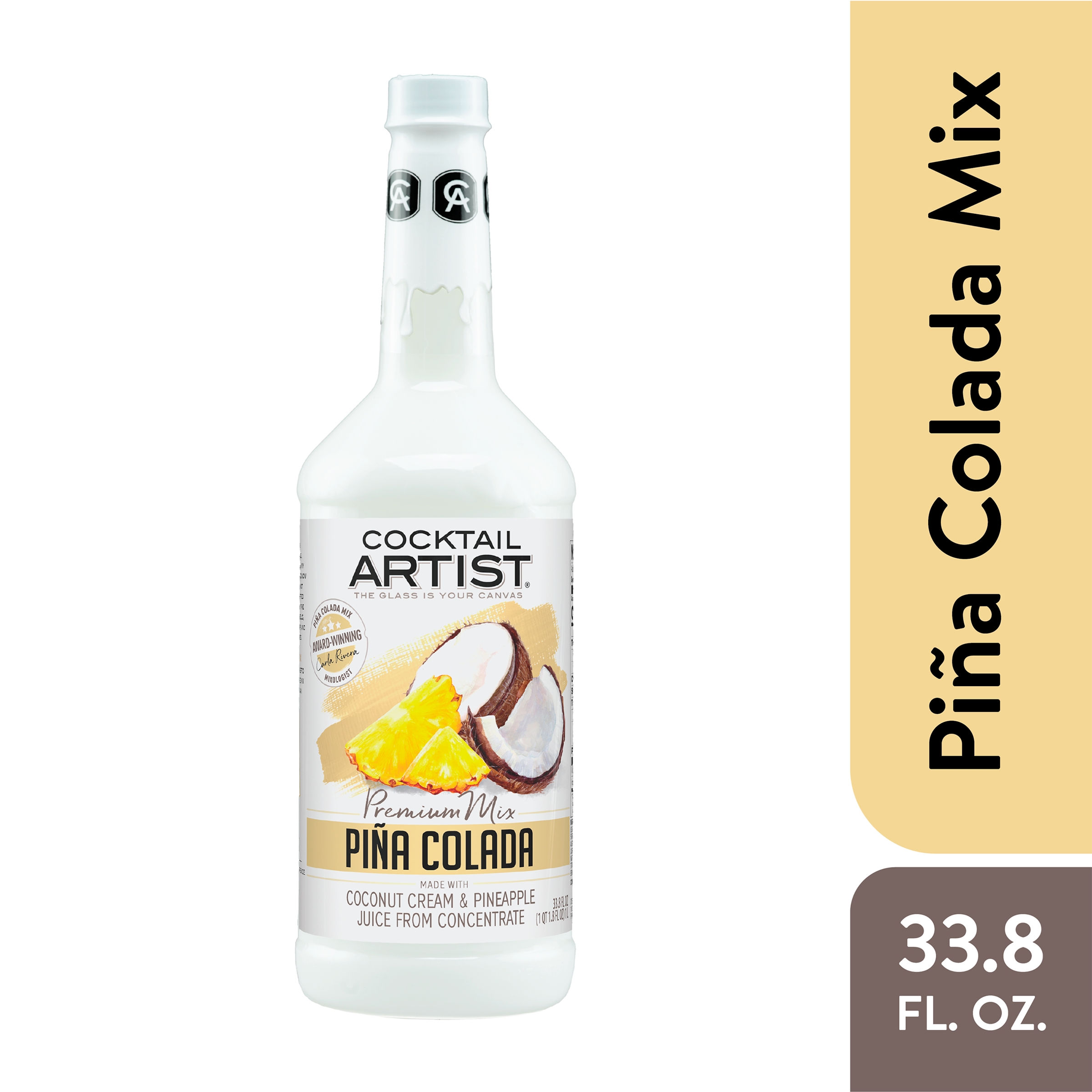 Cocktail Artist Premium Pina Colada Mix, 33.8 fl oz