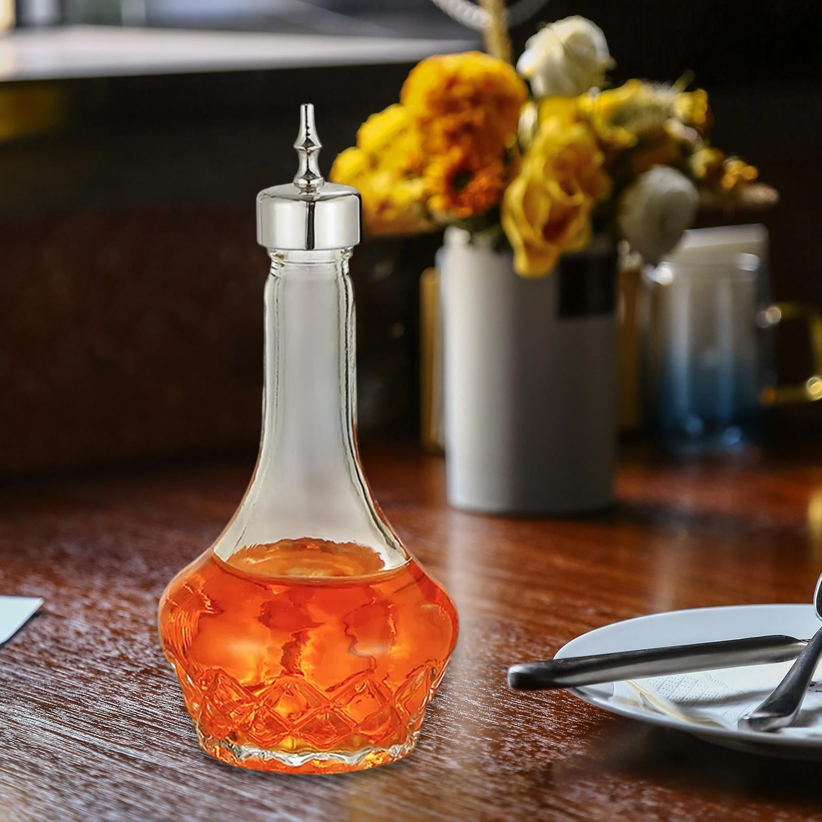 Cocktail Bitter Bottle 90ml with Sturdy Stopper for Gifts Bar Making