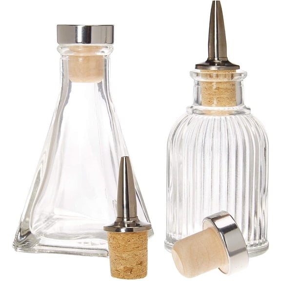 Cocktail Bitters Bottles (Set of 2)