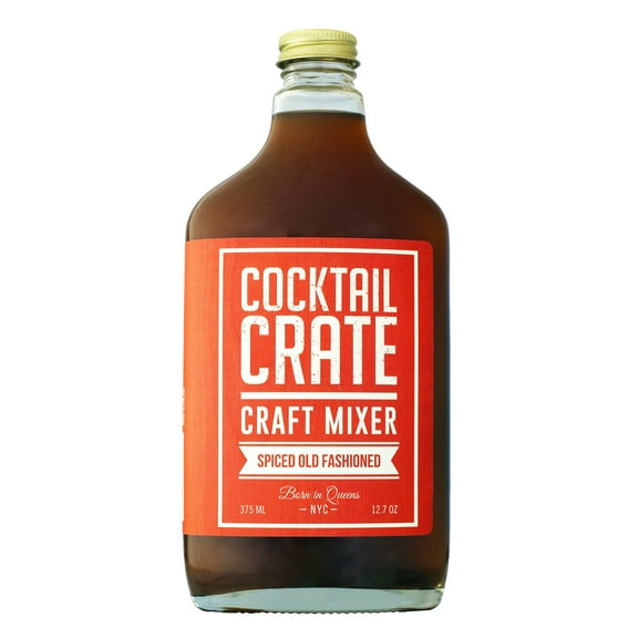 Cocktail Crate Cocktail Mixer, Spiced Old Fashioned, 12.7 Fl Oz Pack Of 6
