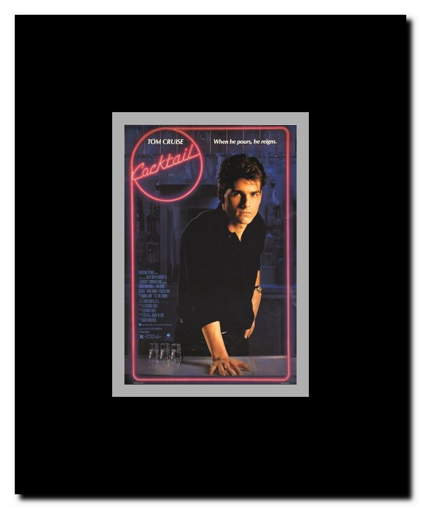 Cocktail Framed Movie Poster
