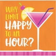 thumbnail image 1 of Cocktail Fun 16 Ct Beverage Napkins Summer Sayings Pool Party Happy Hour, 1 of 1