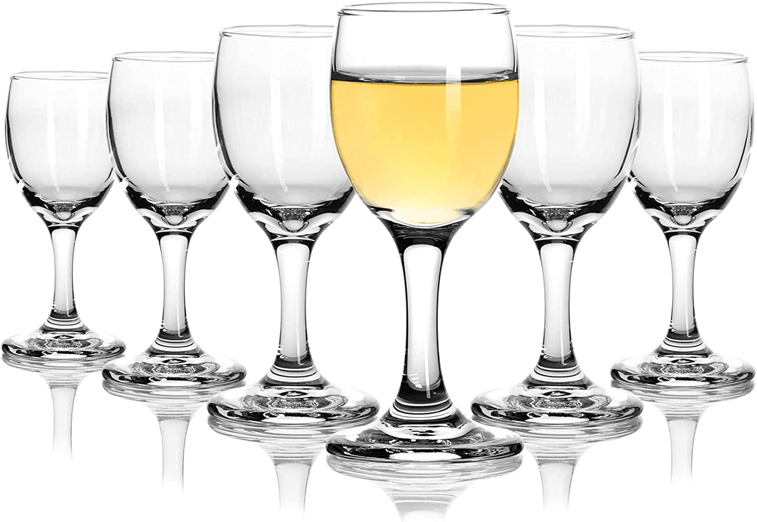 KLP Mini Wine Glasses Cute Shot Glasses Great for White and Red