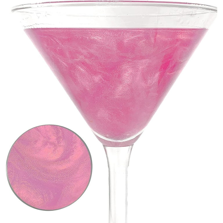Cocktail Glitter - All Natural Edible Glitter For Drinks, Beverage Glitter,  Champagne Glitter, Drink Glitter (4 Gram, Rose Gold) 