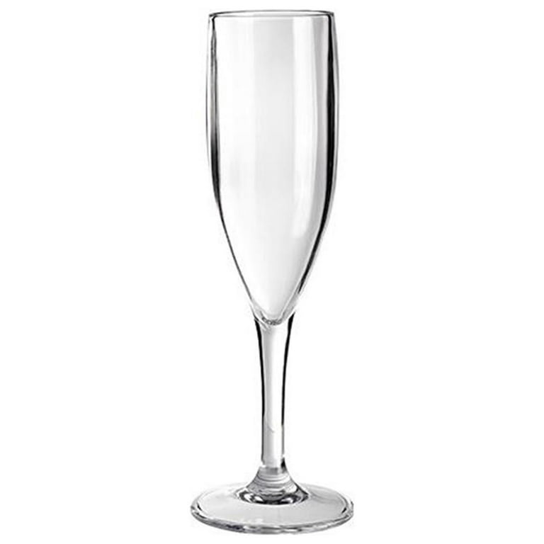 Cocktail Goblet Short Stem ,Shatterproof Champagne Cup, Unbreakable Glasses,  Stemmed Glasses for Outdoor Wedding Party Indoor Home 180ml 