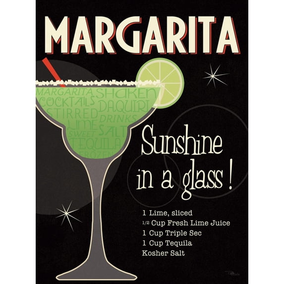 Art.com Cocktail Hour I Art Print by Pela Design, 24" x 32"