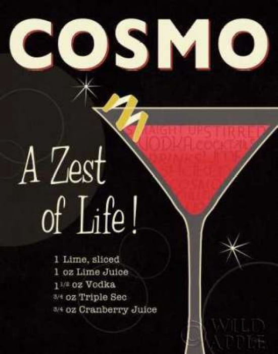 Cocktail Hour II Canvas Art - Pela Studio (22 x 28)