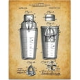 thumbnail image 1 of Cocktail Mixer Patent Print - 11x14 Unframed Patent Print - Great Bar and Mancave Decor, 1 of 1
