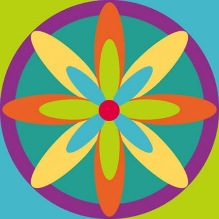 Cocktail Napkin, Kaleidoscope