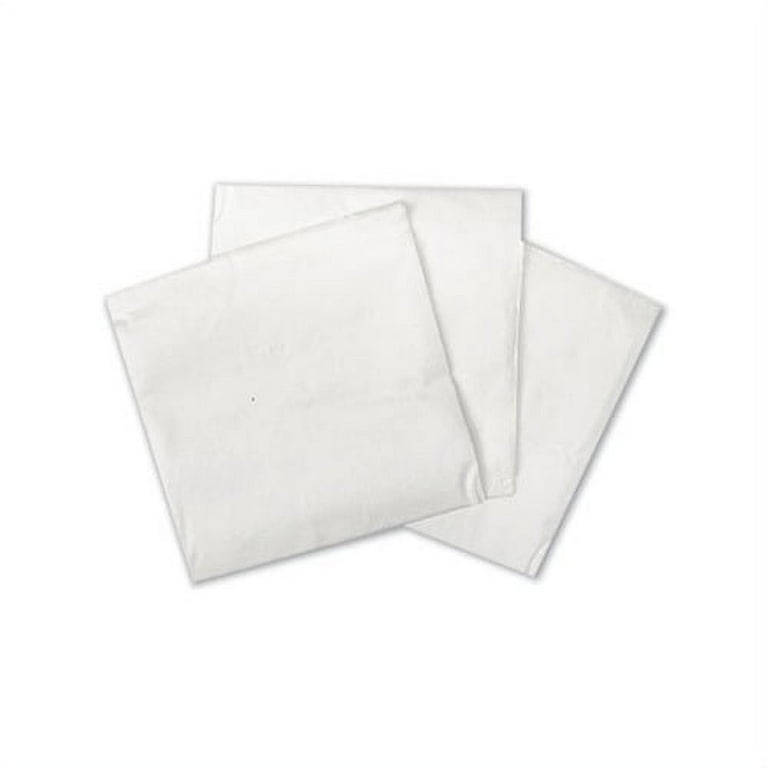 Cocktail Napkins, 1-Ply, 9w x 9d, White, 500/Pack, 8 Packs/Carton Cocktail Napkins, 1-Ply, 9w x 9d, White, 500/Pack, 8 Packs/Carton