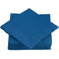 thumbnail image 1 of Cocktail Napkins Disposable, Royal Blue Beverage Napkins Soft and Absorbent Paper Napkins for Dinner, Party, Wedding, Or Every Day Use, 7” x 7” 2 Ply Party Napkins, Pack of 40 - By Amcrate, 1 of 6