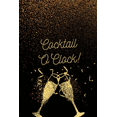 thumbnail image 1 of Cocktail O'Clock!: Personalized Cocktail Recipe Book to Write in With Humorous Quotes, 1 of 1