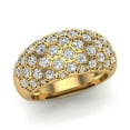 thumbnail image 1 of Cocktail Rings for Women Dome Fashion Rings 18K Gold 1.00 CT TW (G,VS1), 1 of 5