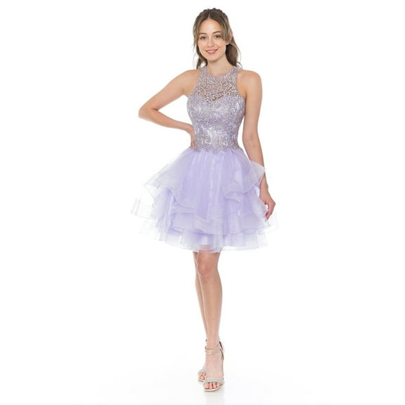 Cocktail Ruffle Dress