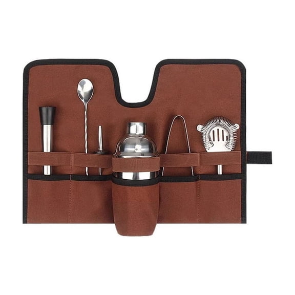 Cocktail Set, 6-Piece Essentials, Stainless Set Pro Bar Tools Perfect for Home, Bar, Parties, Beach, BBQ |