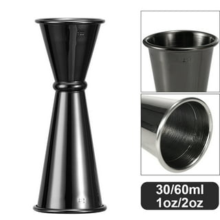 Stainless Steel Cocktail Shaker Measure Cup rink Spirit Measure Jigger,  Kitchen Bar Tools, 15 ml, 30ml