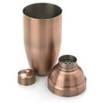 thumbnail image 1 of Cocktail Shaker Set, 24oz Antique Copper - 3 Piece Bar Set, 1 of 6