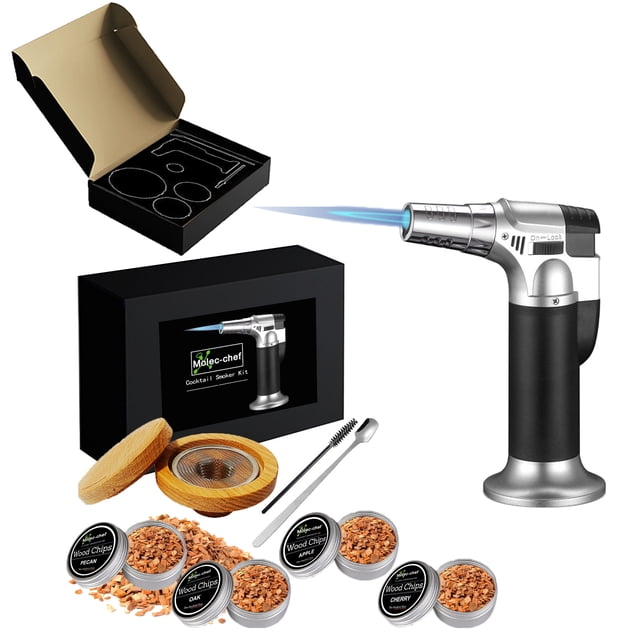 Cocktail Smoker Kit With Wood Chips For Whiskey,Cheese And Flavor Drink