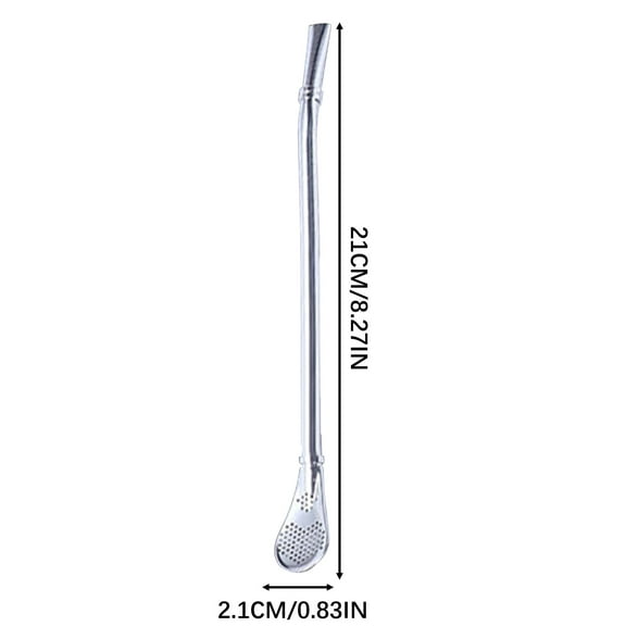Cocktail Spoon Long Handle - Drink Stirrers Cocktail Alcohol Bar Stainless Steel Martini Glass Cocktail Mixing Spoon - 8 IN Bartender Spoon Cocktail Stirrers for Mixed Drinks Bar Stirring Spoon