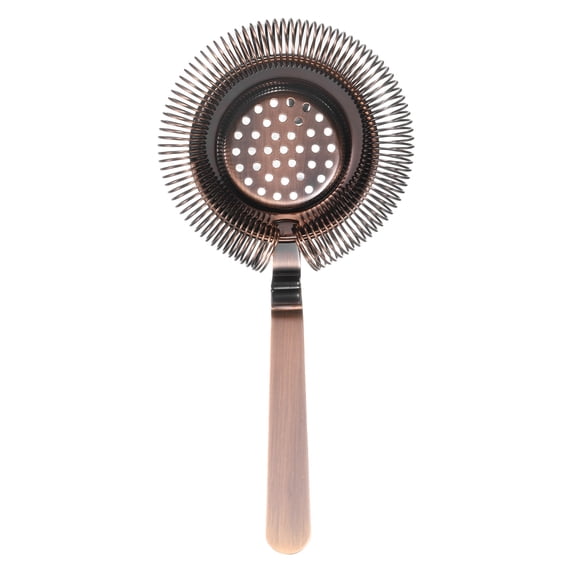 Cocktail Strainer, 1pack - Stainless Steel Bar Strainer for Drinks, Bar Tool for Bartender (Bronze, 210mm)
