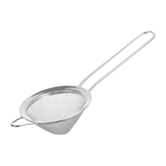Cocktail Strainer with Stainless Steel Rod and Stirring Spoon - Fine Mesh Strainer,Cocktail Strainer Stainless Steel Rods Tool with Stirring Spoon - Strainer, Fine Mesh Strainer / Sieve,