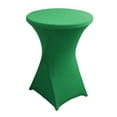 thumbnail image 1 of Cocktail Table Cover Design High Elastic Oil-Proof Universal Fit Simple Installation Round High Top Table Cloth, 1 of 8