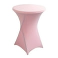thumbnail image 1 of Cocktail Table Cover Design High Elastic Oil-Proof Universal Fit Simple Installation Round High Top Table Cloth, 1 of 8