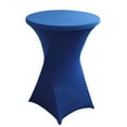 thumbnail image 1 of Cocktail Table Cover Design High Elastic Oil-Proof Universal Fit Simple Installation Round High Top Table Cloth, 1 of 8